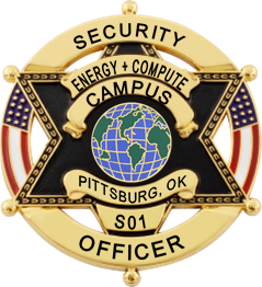 Energy Compute Campus Security Officer Badge — Pittsburg, OK